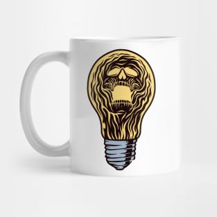 Ghost Light in the Bulb Mug